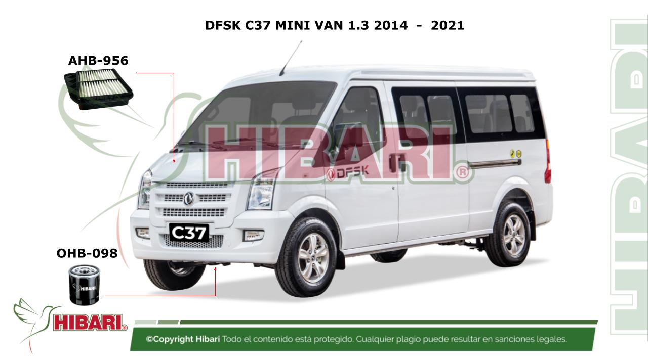Lee más sobre el artículo DFSK C37 MINI VAN 1.3 2014  –  2021